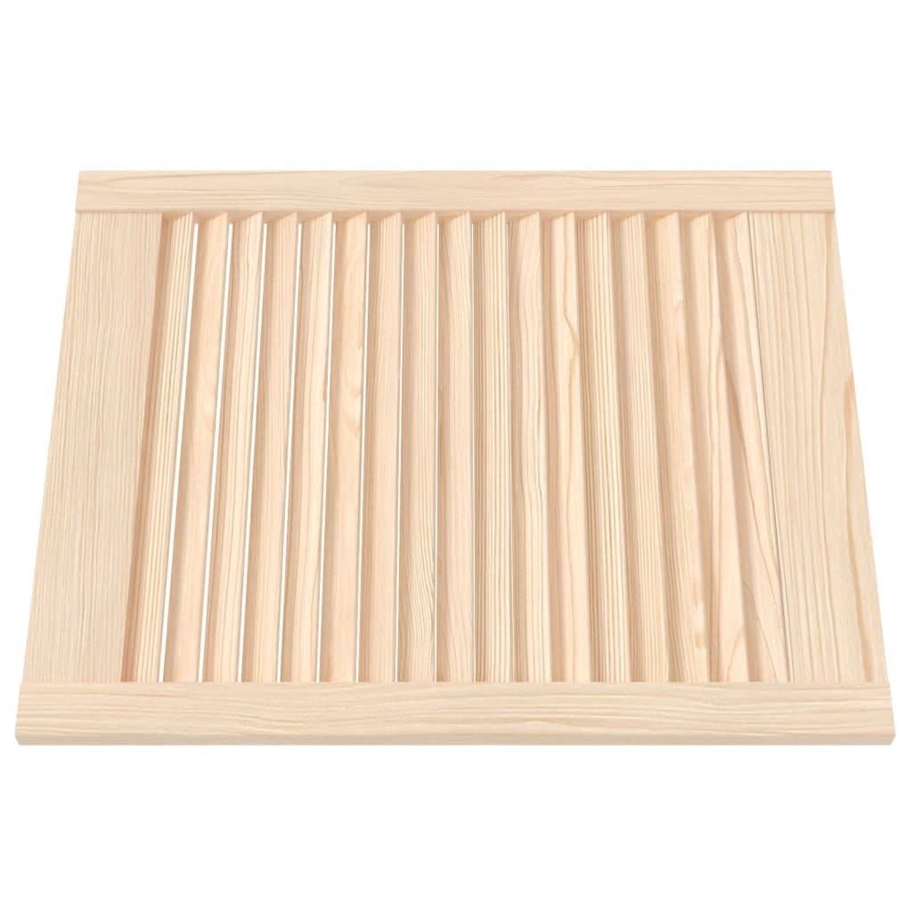 vidaXL Uși de dulap design lambriu 4 buc. 61,5x49,4 cm lemn masiv pin