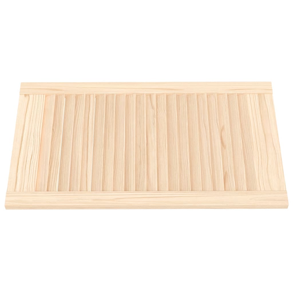 vidaXL Uși de dulap design lambriu, 2 buc., 69x39,4 cm, lemn masiv pin
