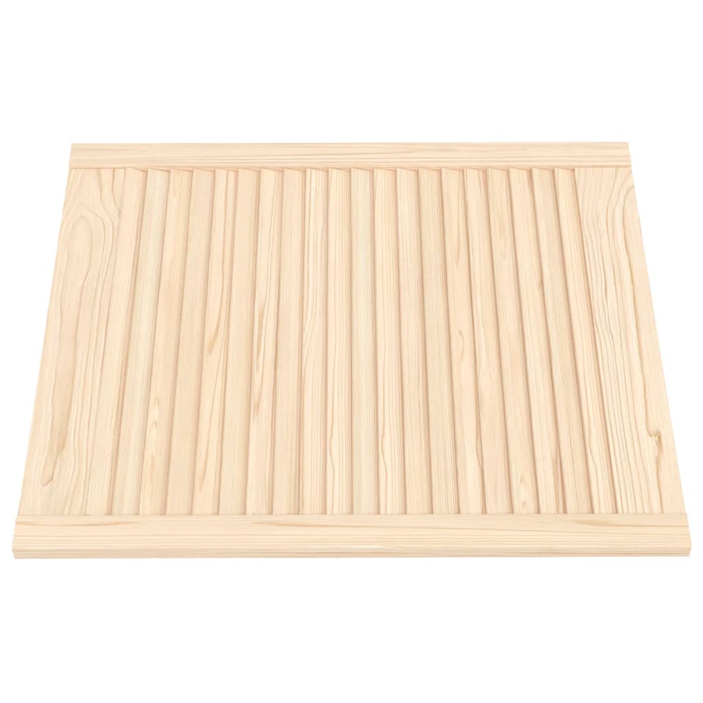 vidaXL Ușă de dulap cu design lambriu, 69x59,4 cm, lemn masiv de pin vidaXL Ușă de dulap cu design lambriu, 69x59,4 cm, lemn masiv de pin