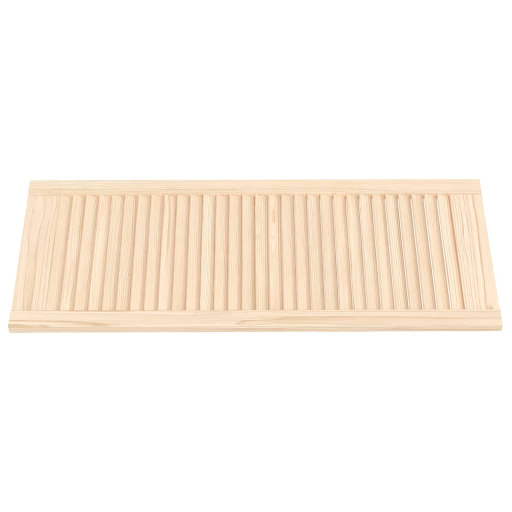 vidaXL Ușă de dulap cu design lambriu, 99,3x39,4 cm, lemn masiv de pin vidaXL Ușă de dulap cu design lambriu, 99,3x39,4 cm, lemn masiv de pin