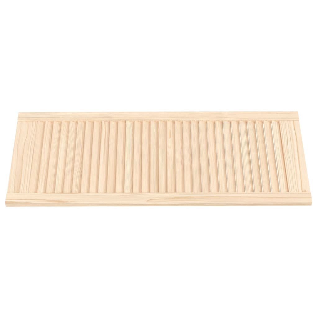 vidaXL Uși de dulap design lambriu 4 buc. 99,3x39,4 cm lemn masiv pin