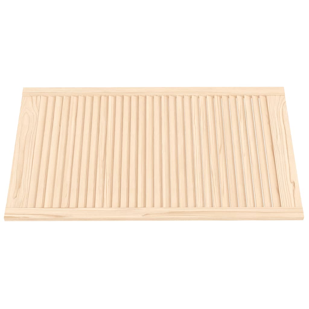 vidaXL Ușă de dulap cu design lambriu, 99,3x59,4 cm, lemn masiv de pin vidaXL Ușă de dulap cu design lambriu, 99,3x59,4 cm, lemn masiv de pin