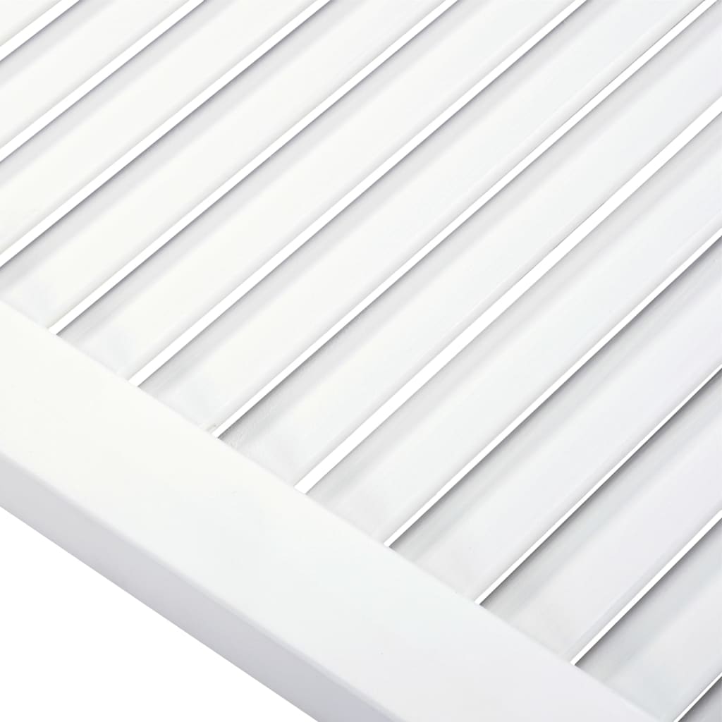 vidaXL Ușă de dulap design lambriu, alb, 69x49,4 cm, lemn masiv pin vidaXL Ușă de dulap design lambriu, alb, 69x49,4 cm, lemn masiv pin