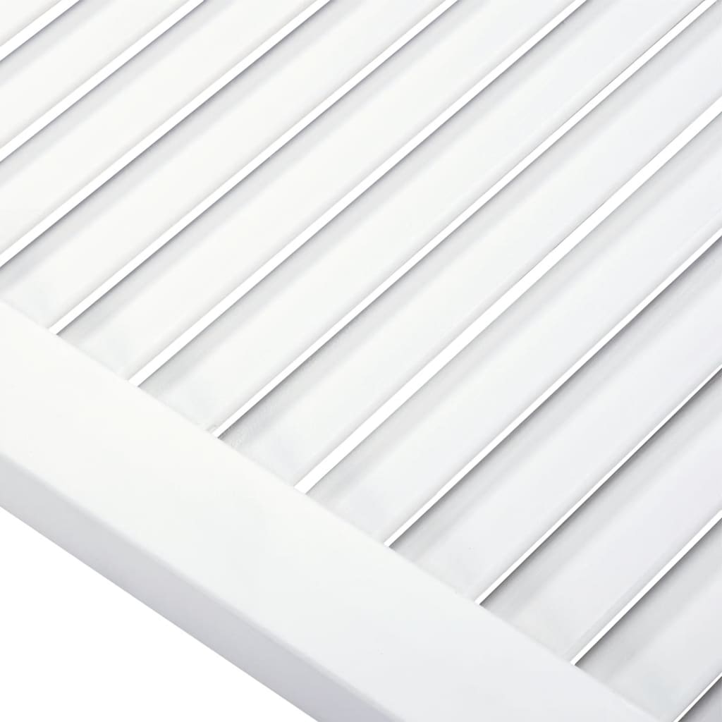 vidaXL Ușă de dulap design lambriu, alb, 69x59,4 cm, lemn masiv pin vidaXL Ușă de dulap design lambriu, alb, 69x59,4 cm, lemn masiv pin