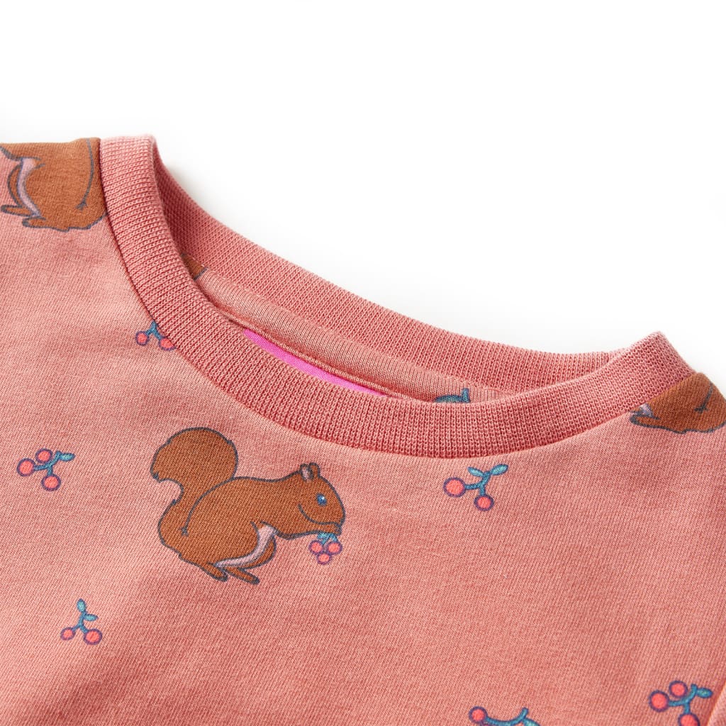 Rochie pentru copii, roze antichizat, 116 Rochie pentru copii, roze antichizat, 116