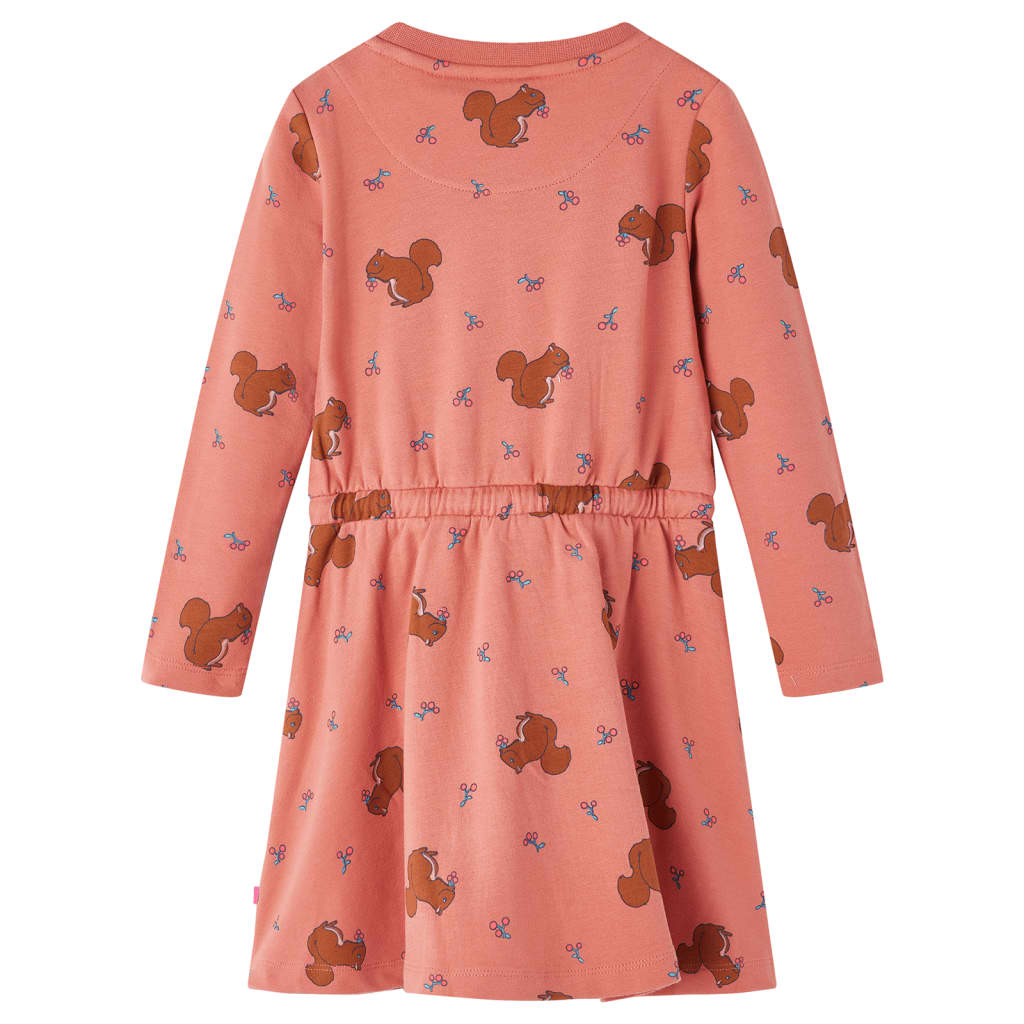 Rochie pentru copii, roze antichizat, 128 Rochie pentru copii, roze antichizat, 128