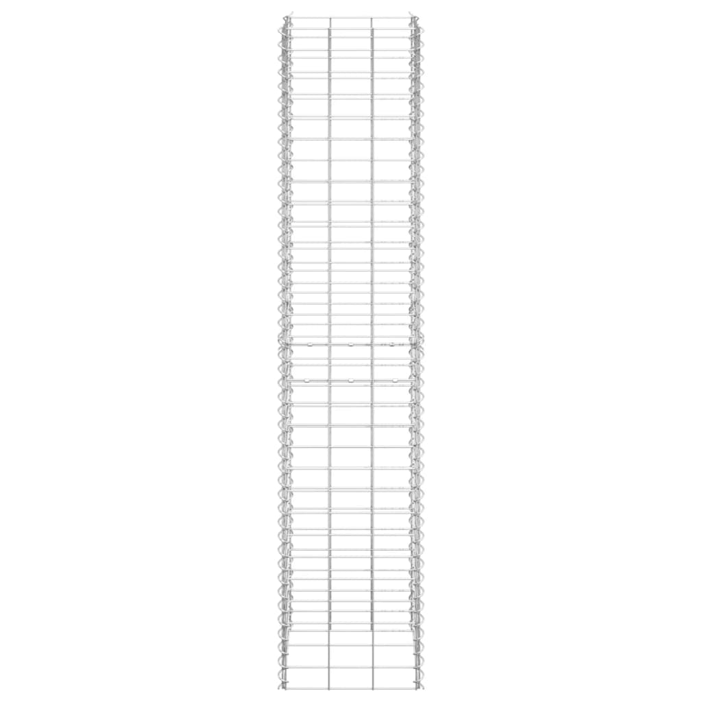vidaXL Straturi înălțate de gabioane, 3 buc., 30x30x150 cm, fier