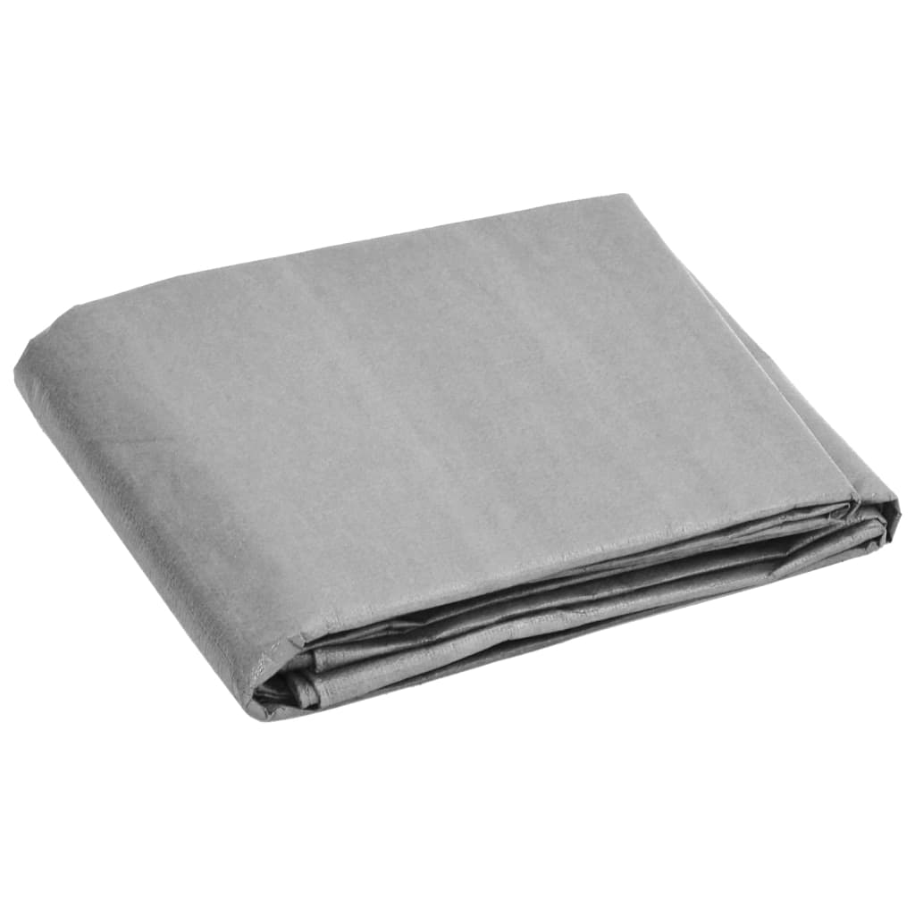 vidaXL Prelată 180 g/m², gri, 3x6 m, HDPE vidaXL Prelată 180 g/m², gri, 3x6 m, HDPE