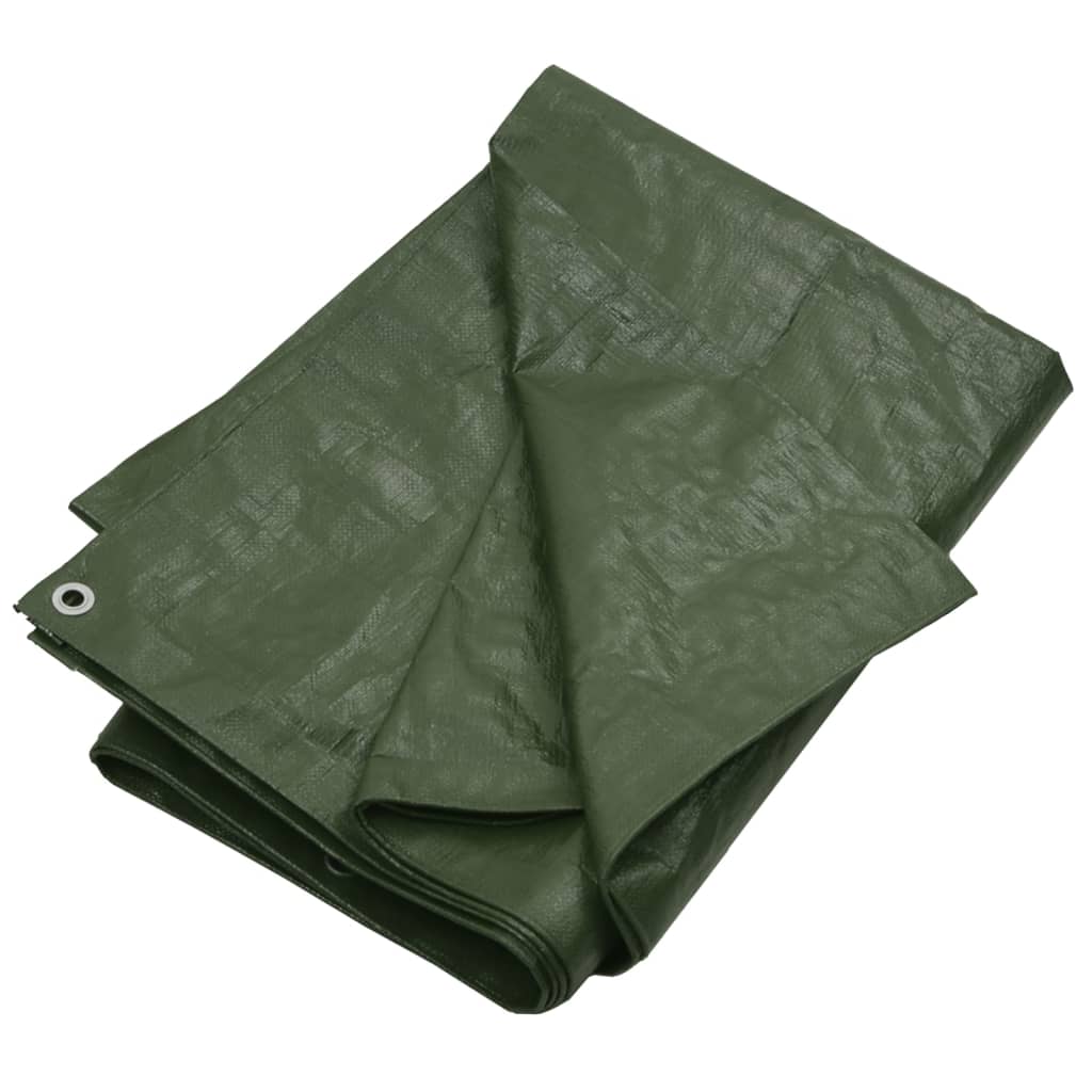 vidaXL Prelată 180 g/m², verde, 4x4 m, HDPE vidaXL Prelată 180 g/m², verde, 4x4 m, HDPE
