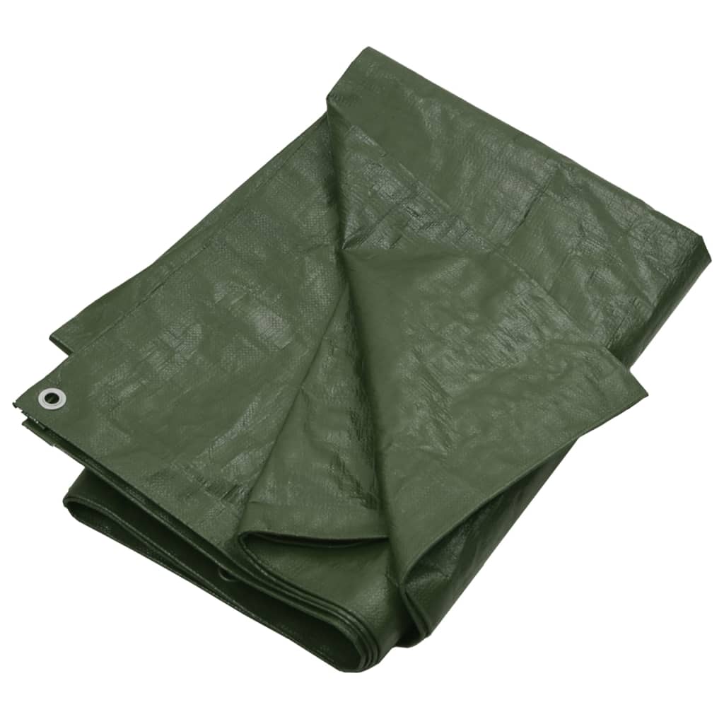 vidaXL Prelată 180 g/m², verde, 6x8 m, HDPE vidaXL Prelată 180 g/m², verde, 6x8 m, HDPE