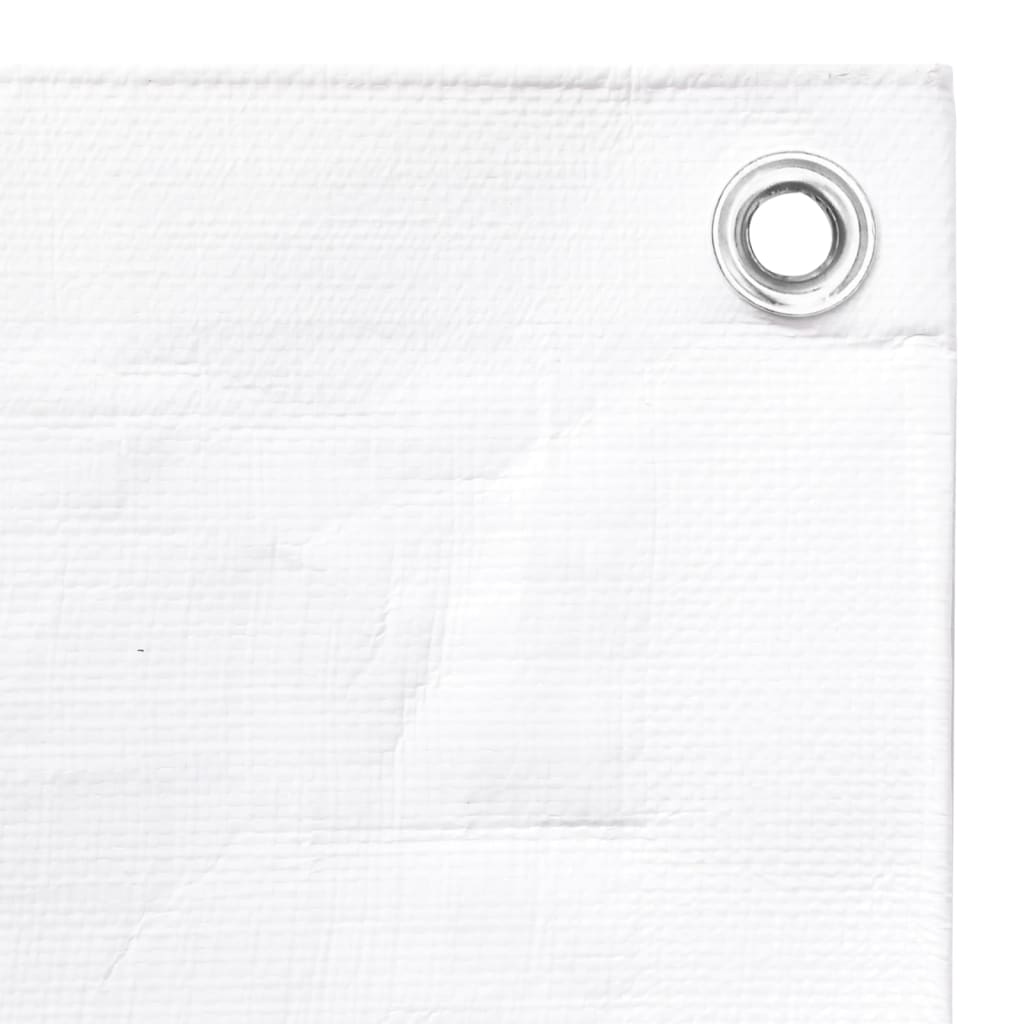 vidaXL Prelată 260 g/m², alb, 6x12 m, HDPE