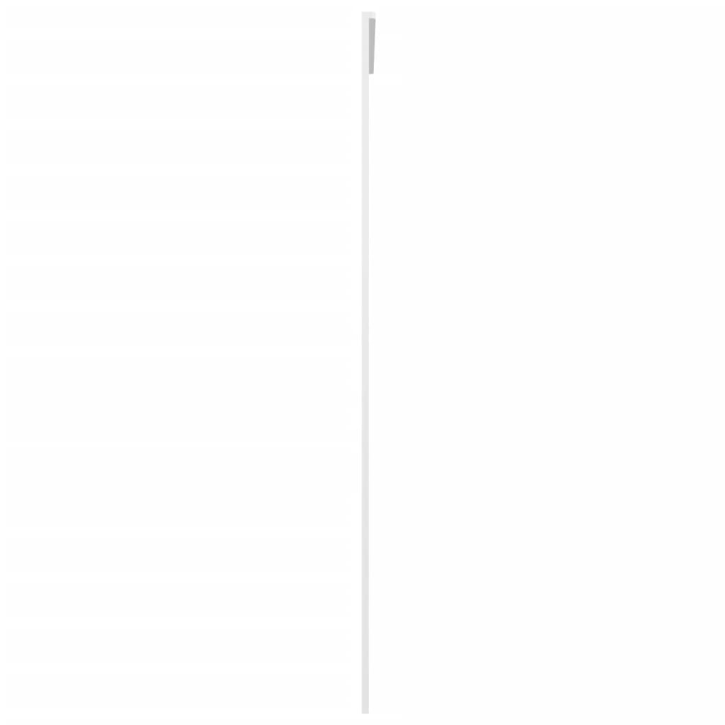 vidaXL Ușă glisantă, alb, 90x205 cm, sticlă ESG și aluminiu vidaXL Ușă glisantă, alb, 90x205 cm, sticlă ESG și aluminiu