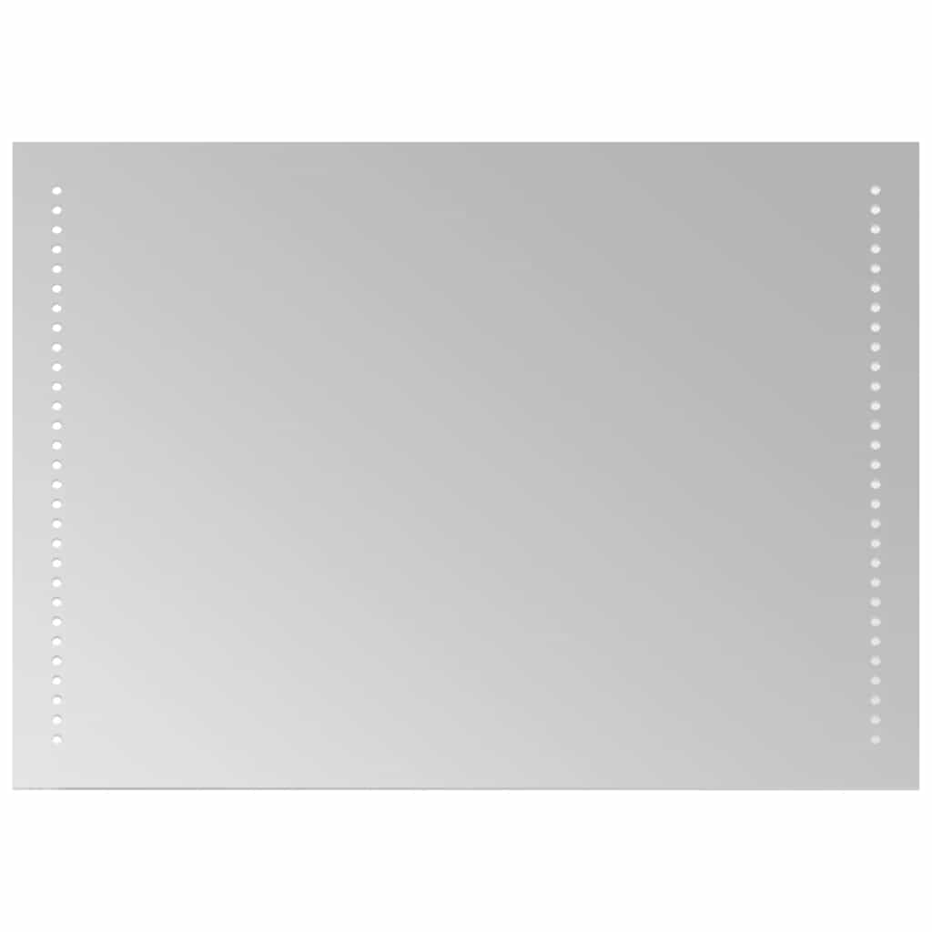 vidaXL Oglindă de baie cu LED, 70x50 cm