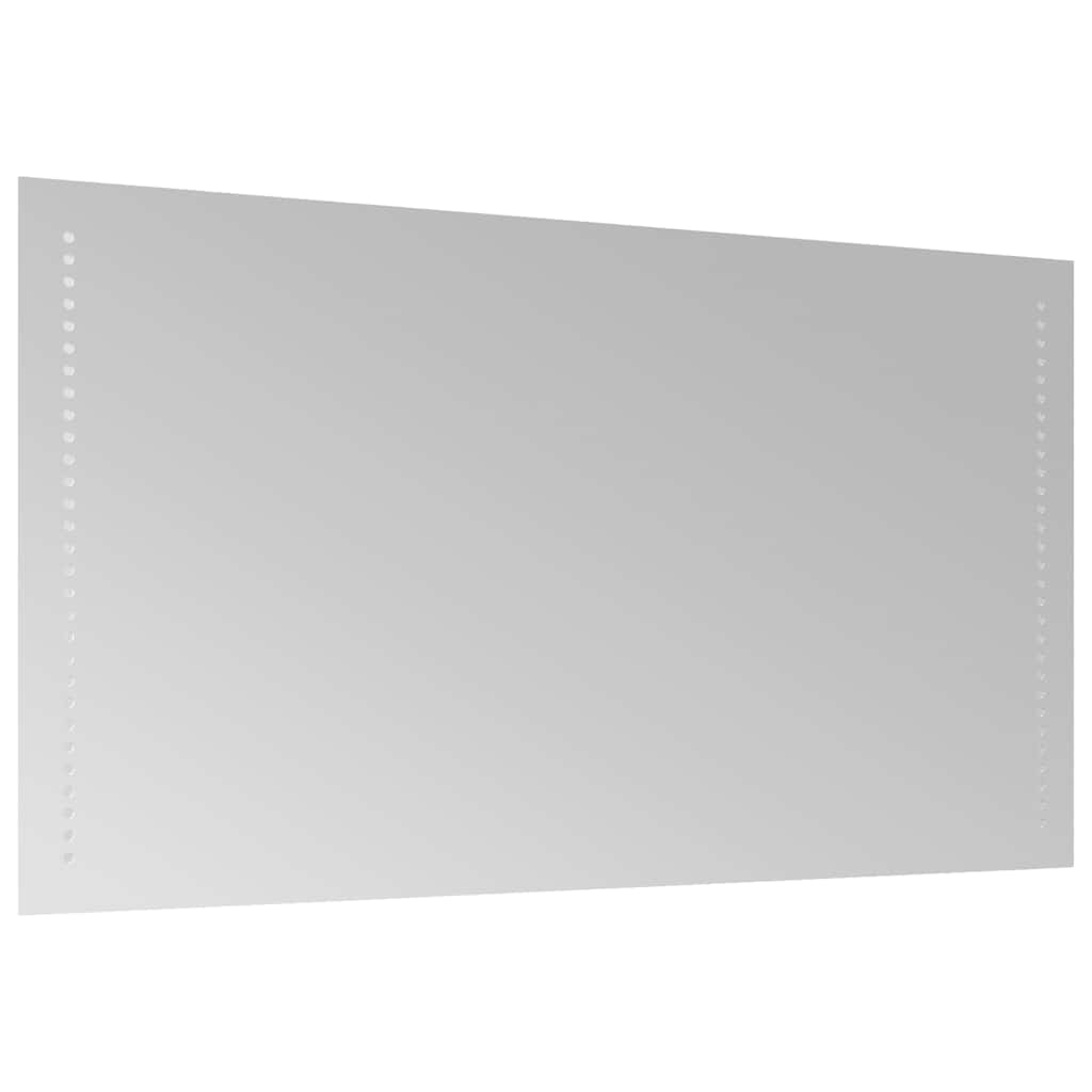 vidaXL Oglindă de baie cu LED, 90x50 cm