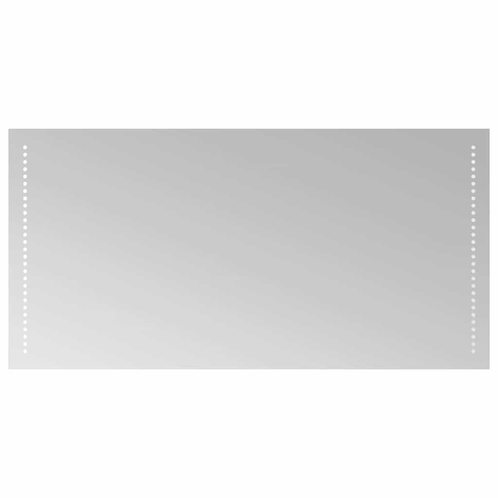 vidaXL Oglindă de baie cu LED, 100x50 cm