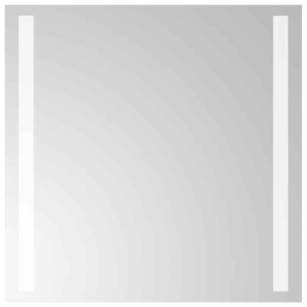 vidaXL Oglindă de baie cu LED, 40x40 cm