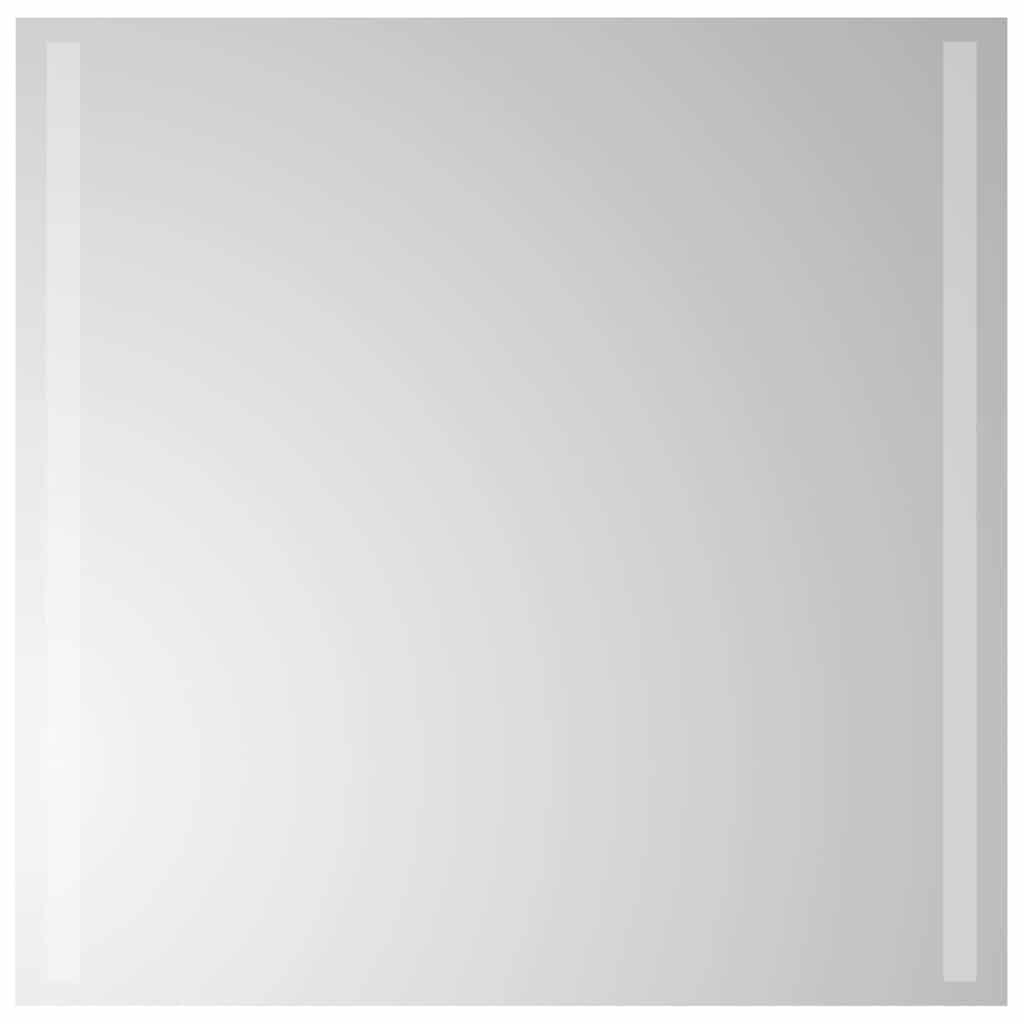 vidaXL Oglinda de baie cu LED, 60x60 cm