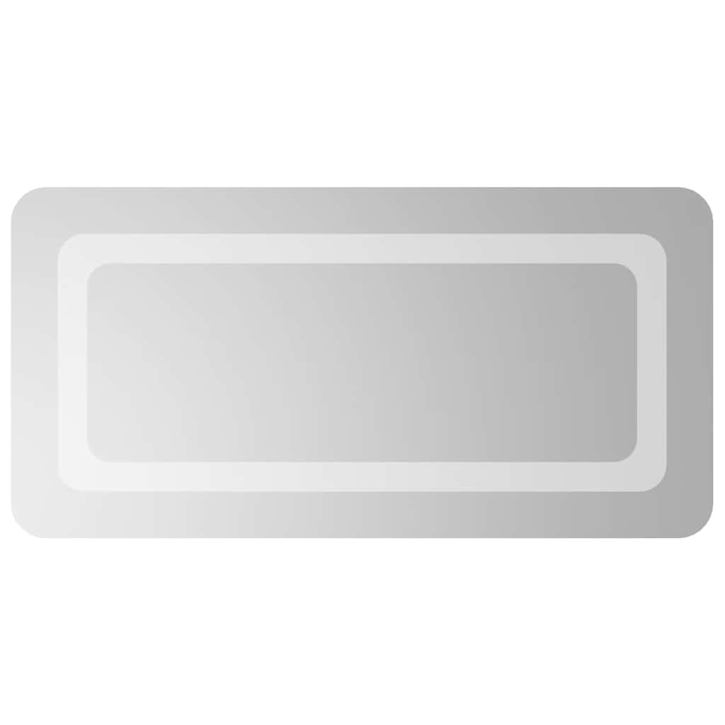 vidaXL Oglindă cu LED de baie, 60x30 cm