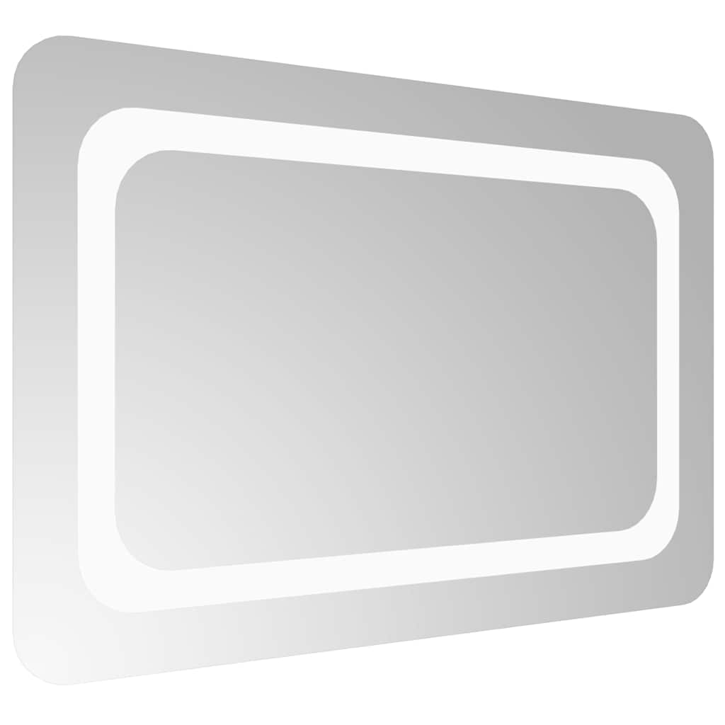 vidaXL Oglinda de baie cu LED, 60x40 cm