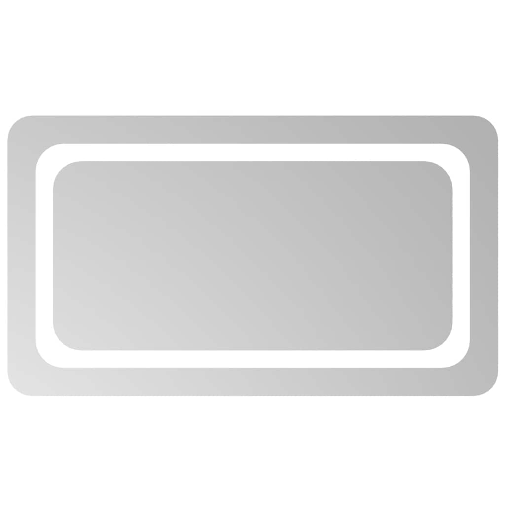 vidaXL Oglindă de baie cu LED, 70x40 cm