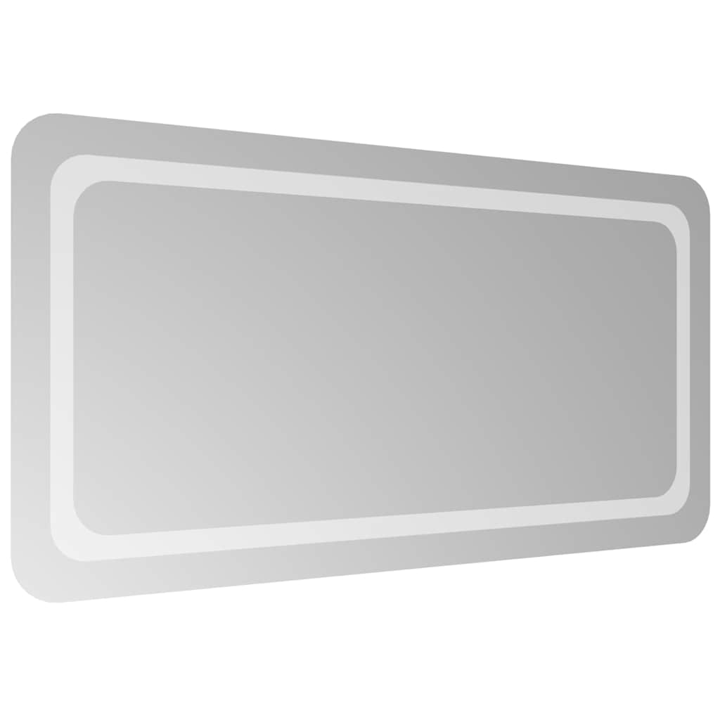 vidaXL Oglindă de baie cu LED, 100x50 cm