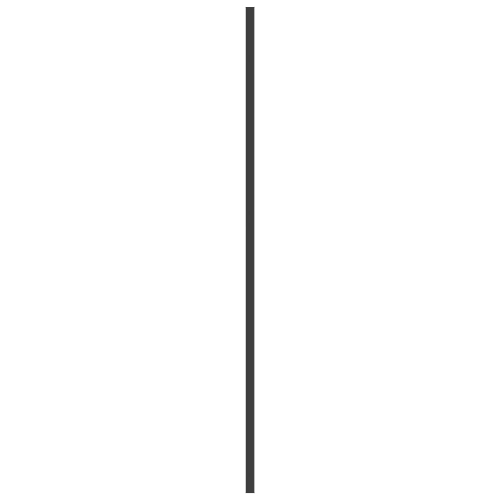 vidaXL Cabină de duș pliabilă, 3 panouri, negru, 130x130 cm, ESG vidaXL Cabină de duș pliabilă, 3 panouri, negru, 130x130 cm, ESG