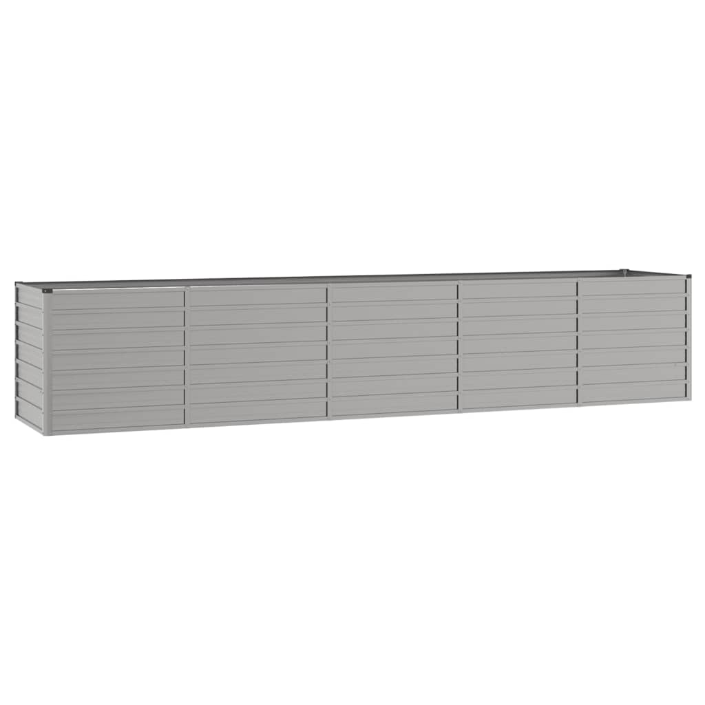 vidaXL Strat înălțat de grădină, ruginiu, 400x80x77 cm, oțel corten vidaXL Strat înălțat de grădină, ruginiu, 400x80x77 cm, oțel corten