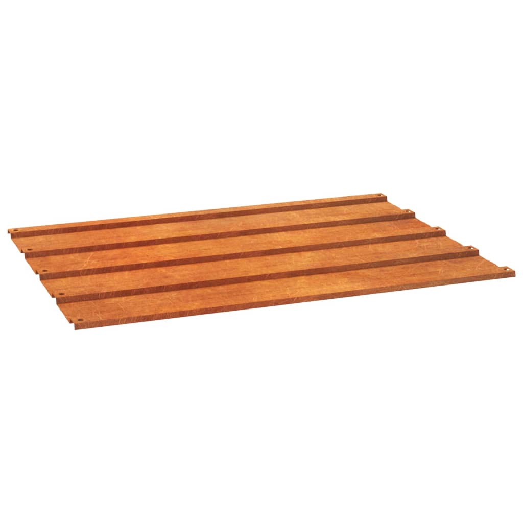 vidaXL Panouri de acoperiș, 36 buc., ruginiu, 60x44 cm, oțel corten vidaXL Panouri de acoperiș, 36 buc., ruginiu, 60x44 cm, oțel corten