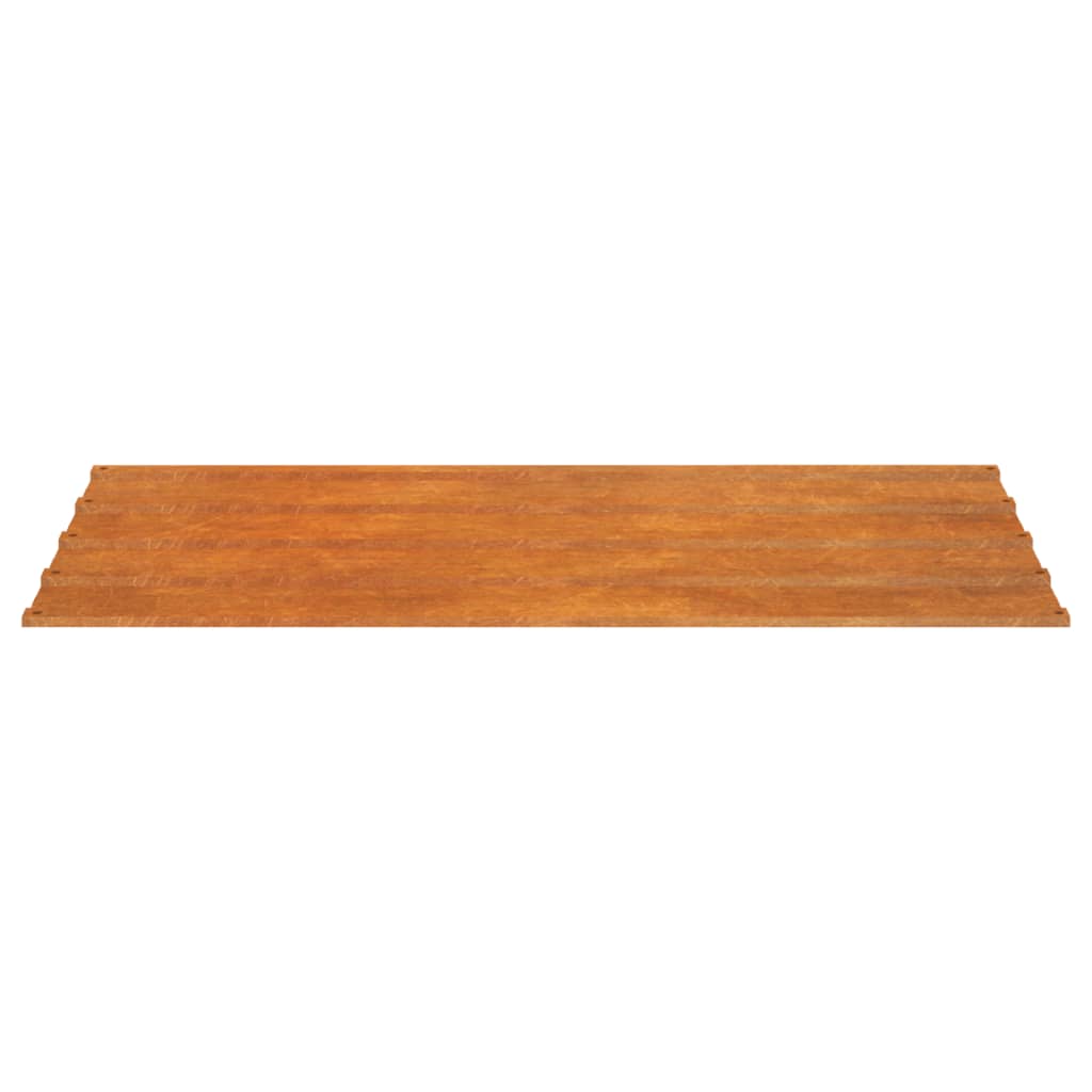 vidaXL Panouri de acoperiș, 12 buc., ruginiu, 80x44 cm, oțel corten vidaXL Panouri de acoperiș, 12 buc., ruginiu, 80x44 cm, oțel corten