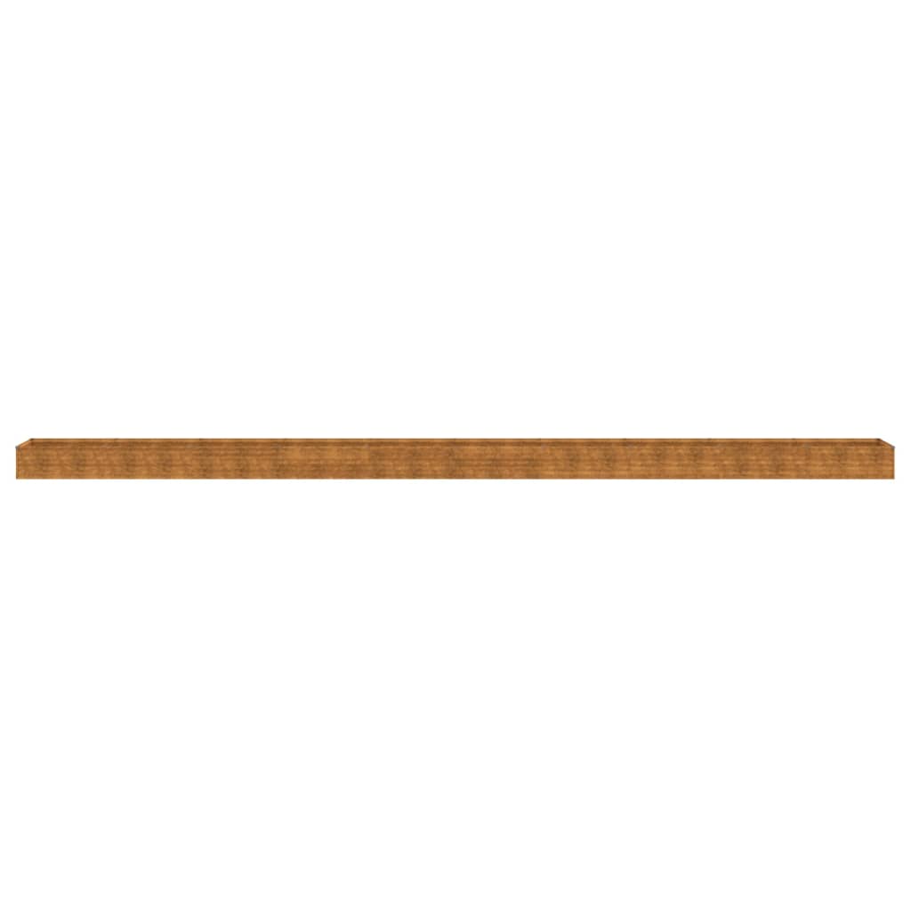 vidaXL Strat înălțat de grădină, 960x50x36 cm, oțel corten vidaXL Strat înălțat de grădină, 960x50x36 cm, oțel corten