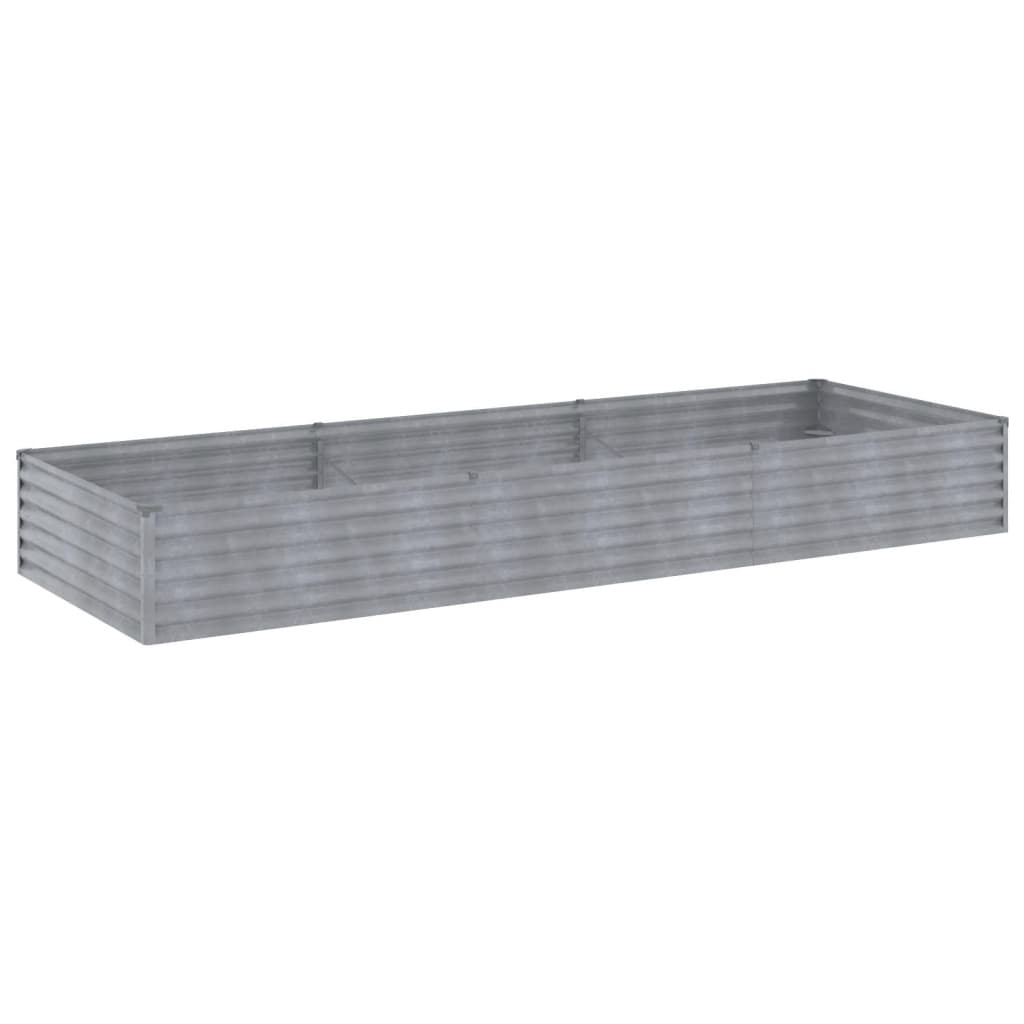 vidaXL Strat înălțat de grădină, 291x100x36 cm, oțel corten