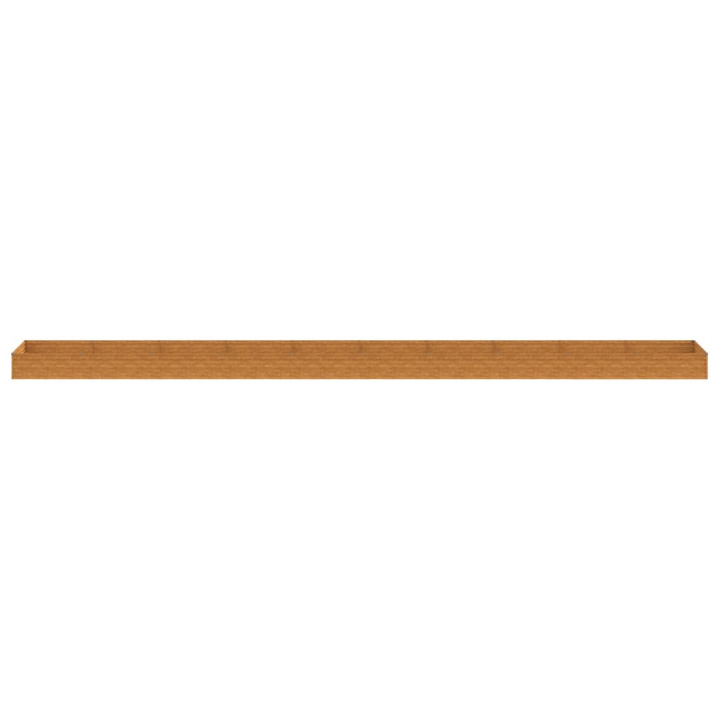 vidaXL Strat înălțat de grădină, 960x100x36 cm, oțel corten vidaXL Strat înălțat de grădină, 960x100x36 cm, oțel corten