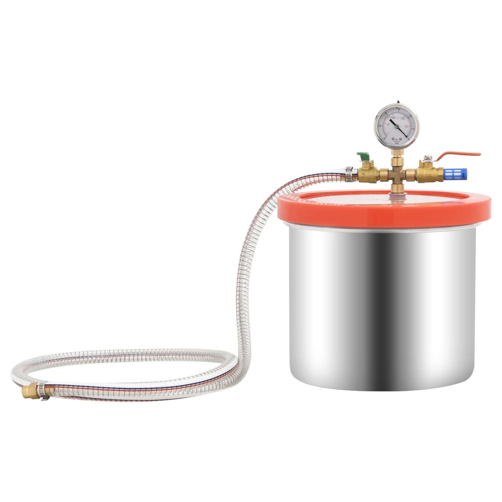 vidaXL Cameră de vid, 7,4 L, oțel inoxidabil vidaXL Cameră de vid, 7,4 L, oțel inoxidabil