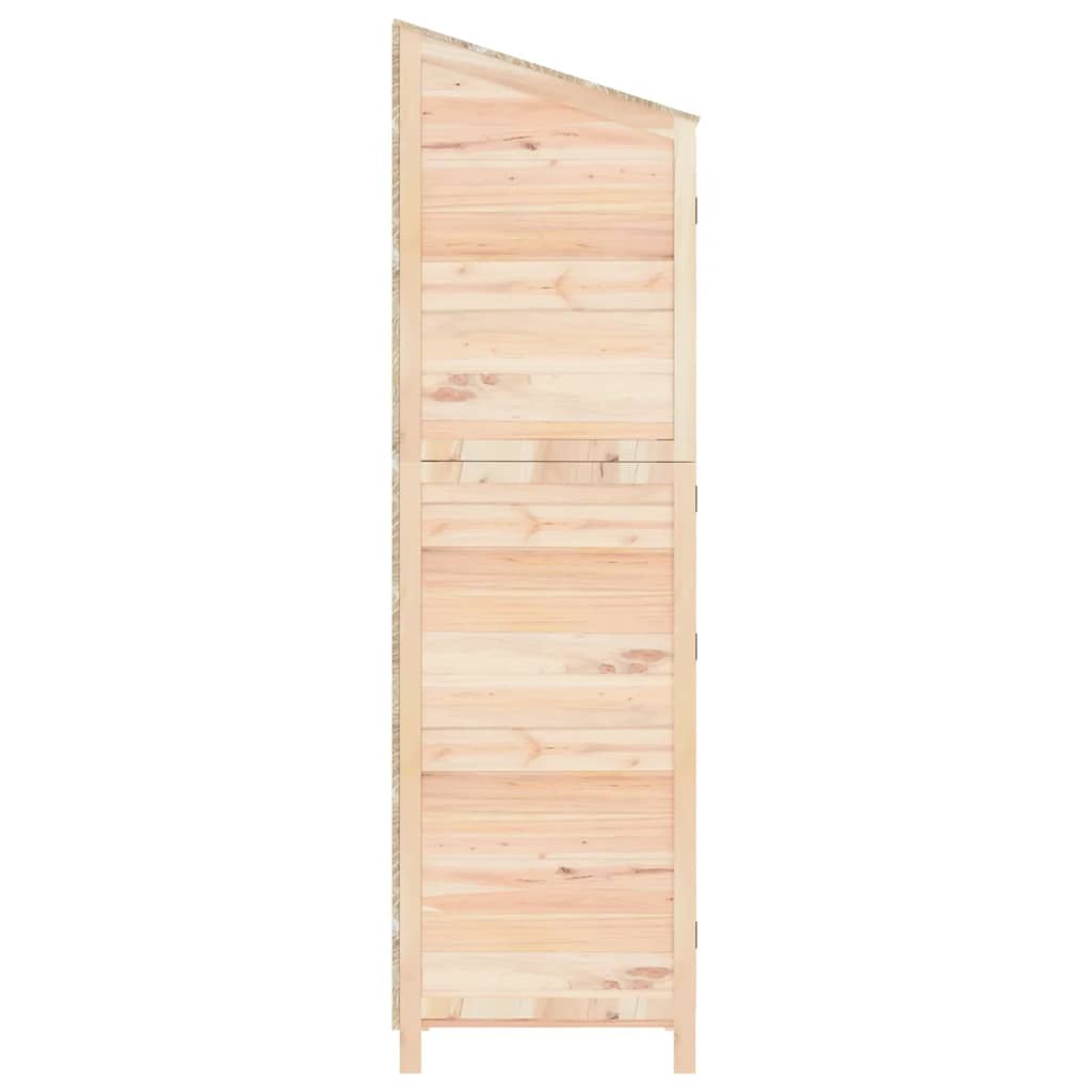 vidaXL Șopron de grădină, 102x52x174,5 cm, lemn masiv de brad vidaXL Șopron de grădină, 102x52x174,5 cm, lemn masiv de brad