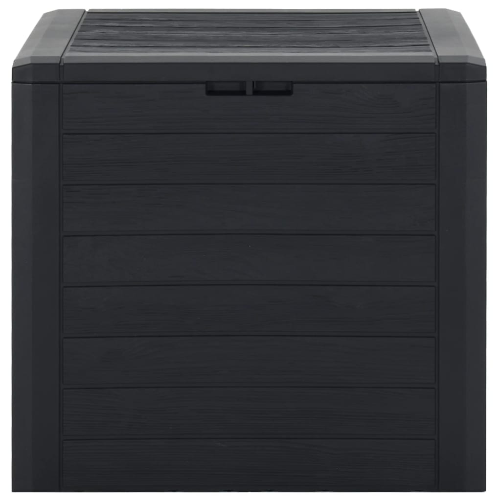 vidaXL Ladă depozitare de grădină antracit 58,5x46x55 cm polipropilenă vidaXL Ladă depozitare de grădină antracit 58,5x46x55 cm polipropilenă