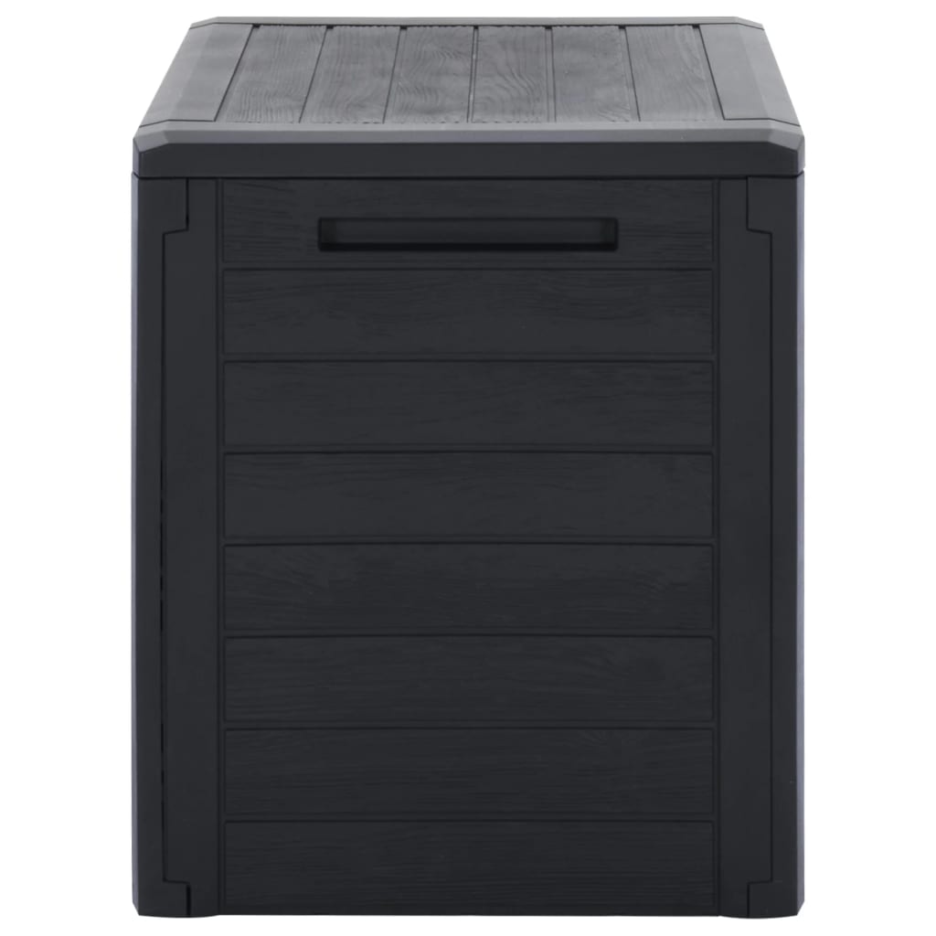 vidaXL Ladă depozitare de grădină antracit 58,5x46x55 cm polipropilenă vidaXL Ladă depozitare de grădină antracit 58,5x46x55 cm polipropilenă
