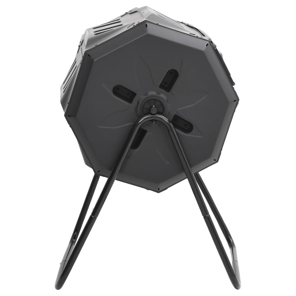 vidaXL Recipient de compost de grădină, negru, 73x64x95 cm, 160 L vidaXL Recipient de compost de grădină, negru, 73x64x95 cm, 160 L