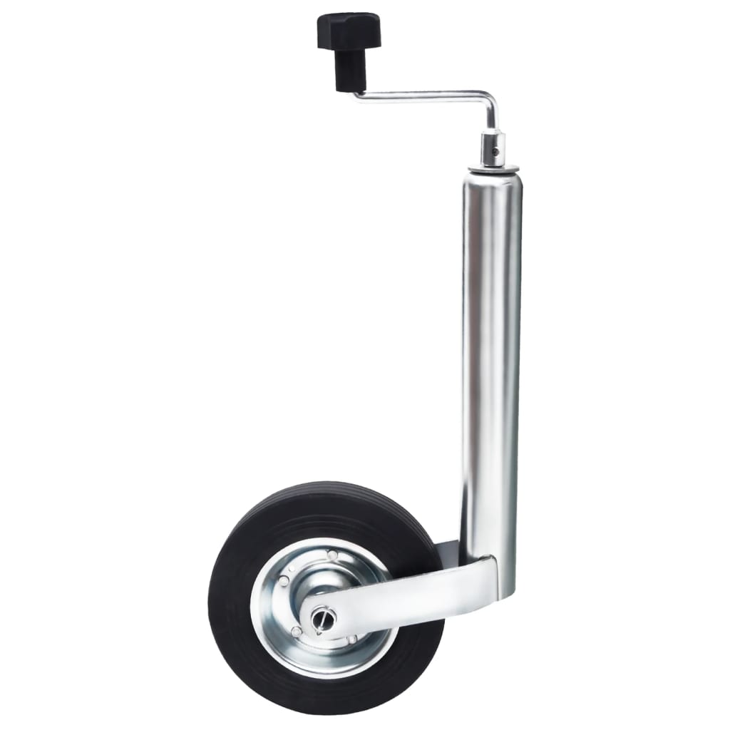 vidaXL Roată jockey pentru remorcă, 48 mm, oțel galvanizat vidaXL Roată jockey pentru remorcă, 48 mm, oțel galvanizat