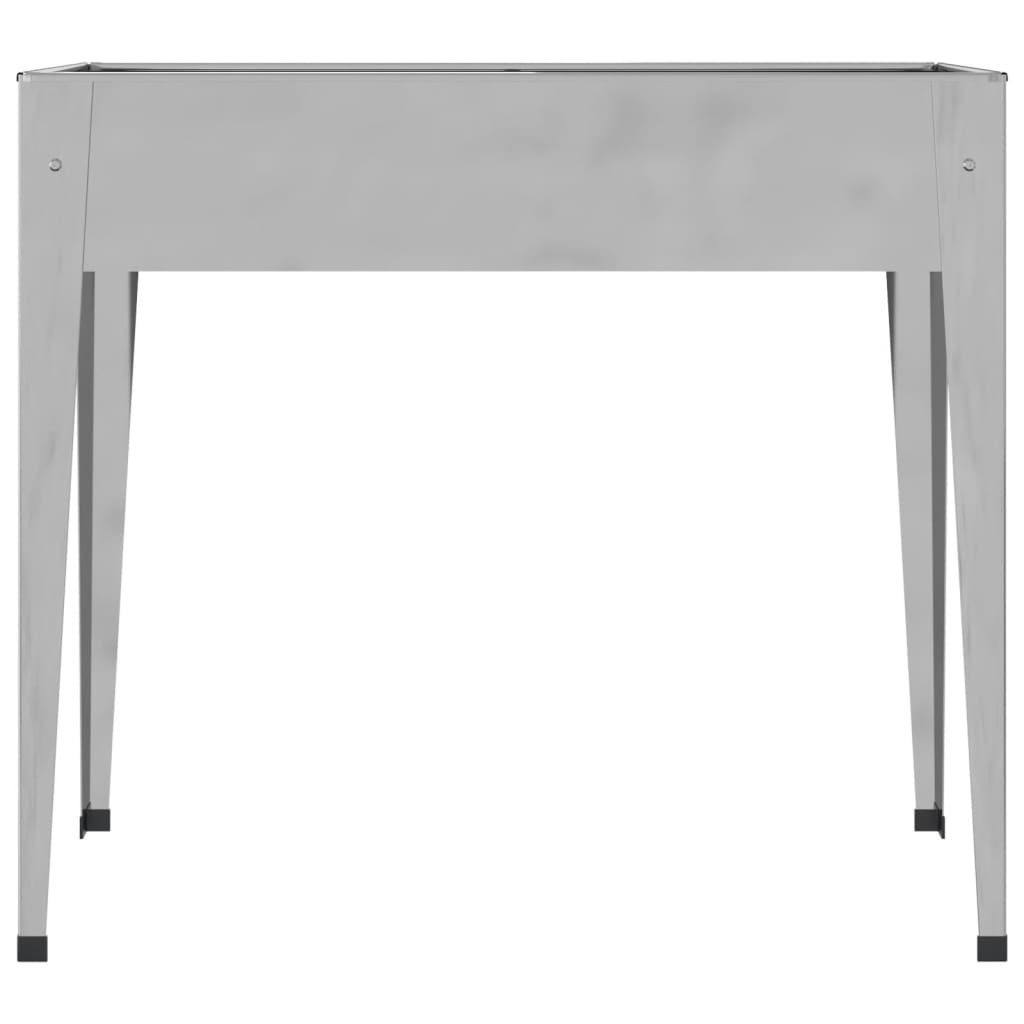 vidaXL Jardinieră de grădină, 100,5x40,5x90 cm, oțel galvanizat vidaXL Jardinieră de grădină, 100,5x40,5x90 cm, oțel galvanizat