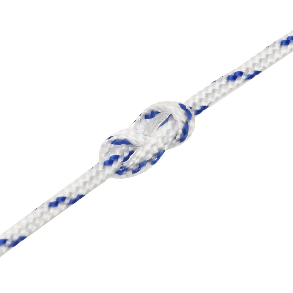 vidaXL Frânghie de barcă, alb, 2 mm, 500 m, polipropilenă vidaXL Frânghie de barcă, alb, 2 mm, 500 m, polipropilenă