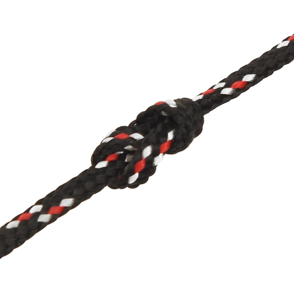 vidaXL Frânghie de barcă, negru, 2 mm, 250 m, polipropilenă vidaXL Frânghie de barcă, negru, 2 mm, 250 m, polipropilenă