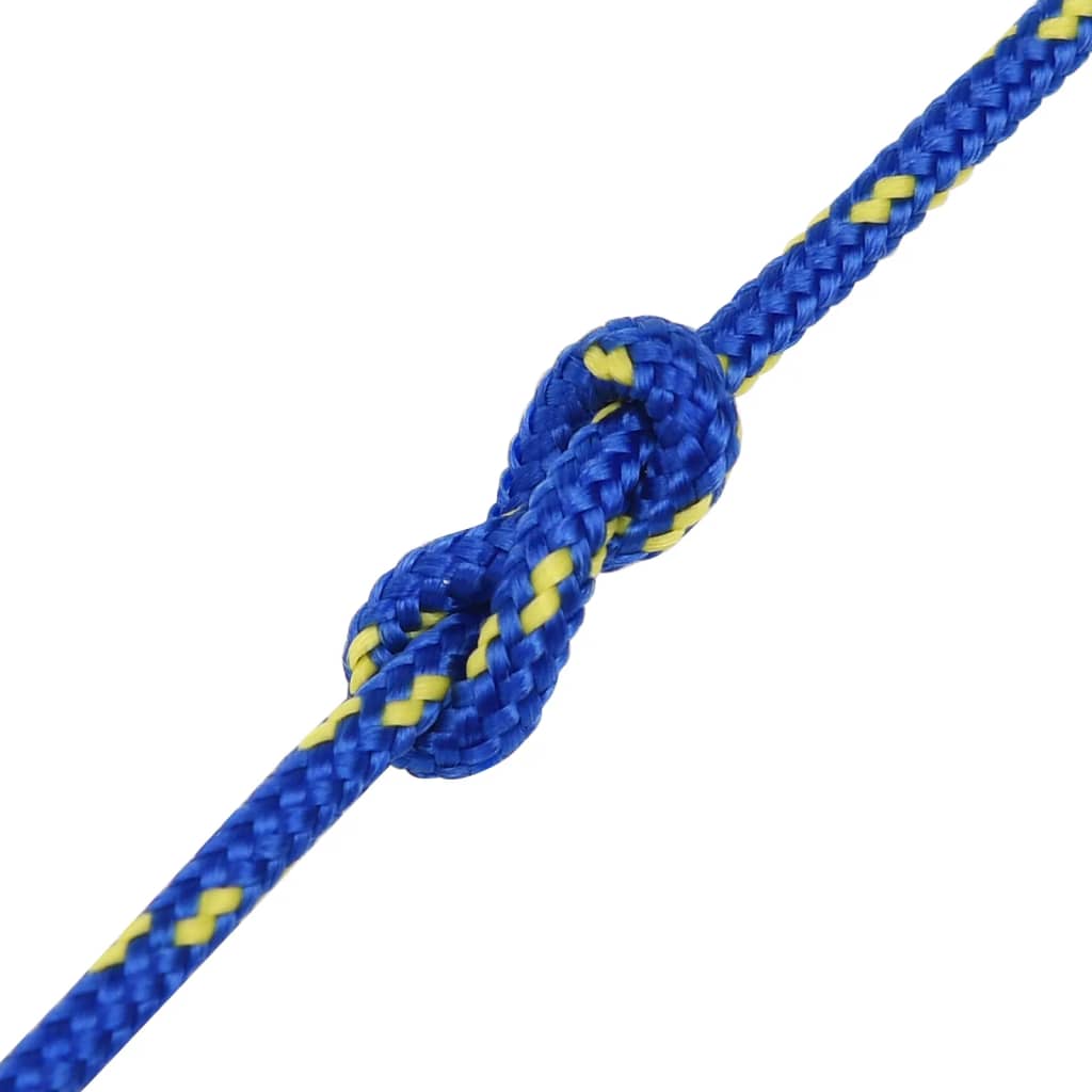 vidaXL Frânghie de barcă, albastru, 4 mm, 250 m, polipropilenă vidaXL Frânghie de barcă, albastru, 4 mm, 250 m, polipropilenă