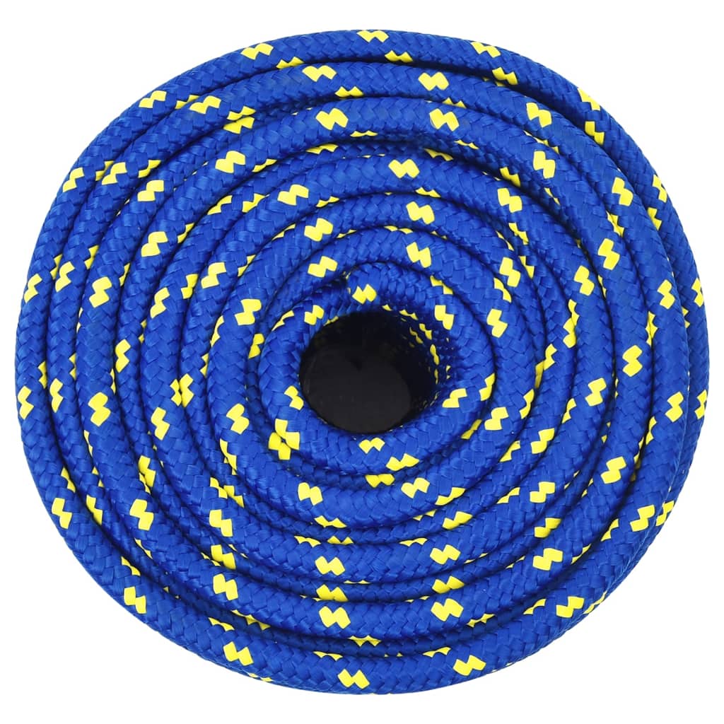 vidaXL Frânghie de barcă, albastru, 14 mm, 25 m, polipropilenă vidaXL Frânghie de barcă, albastru, 14 mm, 25 m, polipropilenă