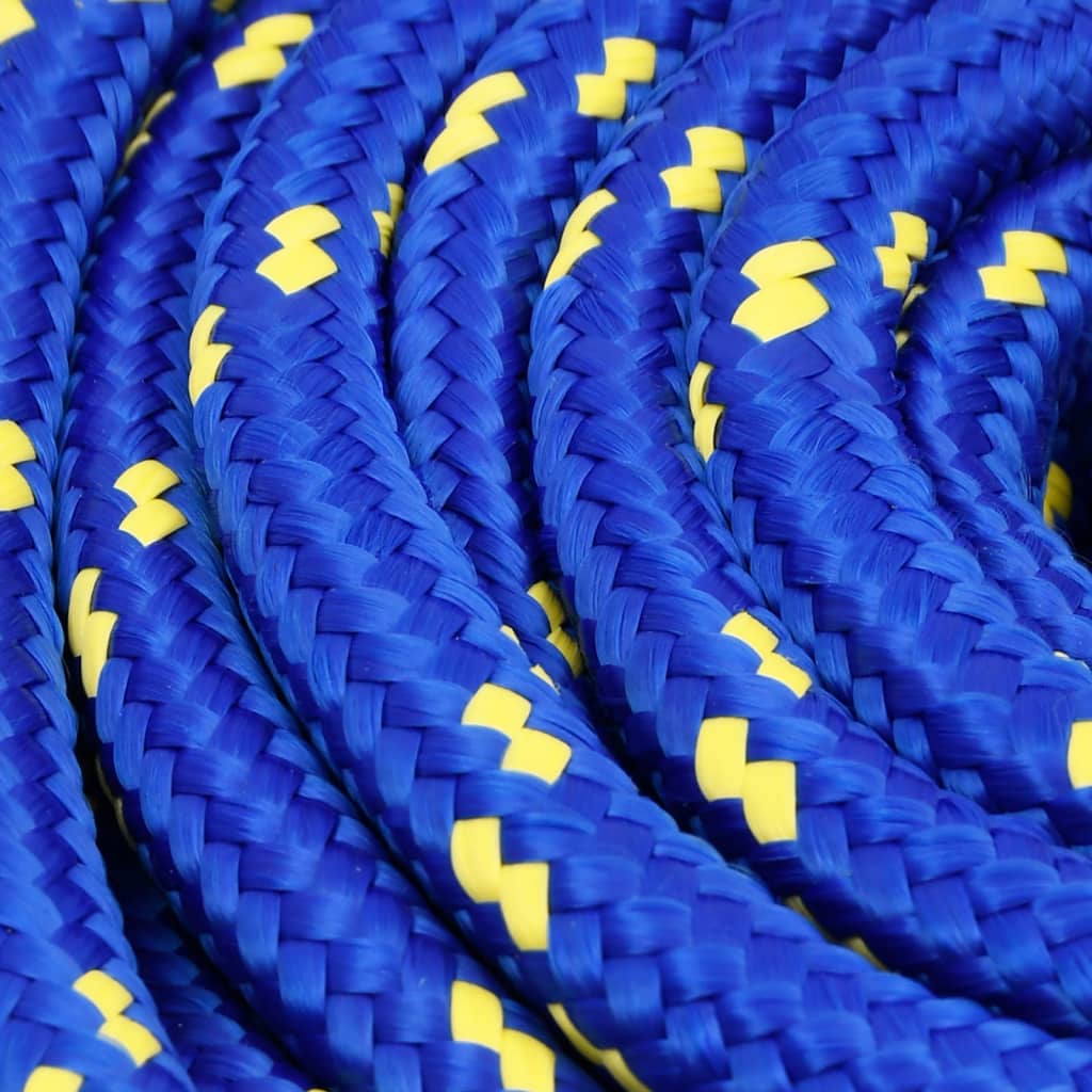 vidaXL Frânghie de barcă, albastru, 16 mm, 25 m, polipropilenă vidaXL Frânghie de barcă, albastru, 16 mm, 25 m, polipropilenă