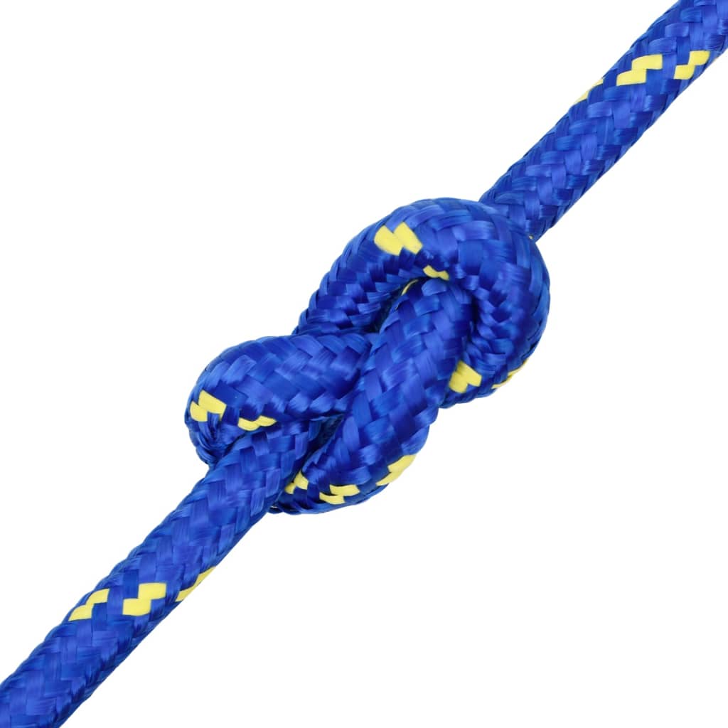 vidaXL Frânghie de barcă, albastru, 20 mm, 25 m, polipropilenă