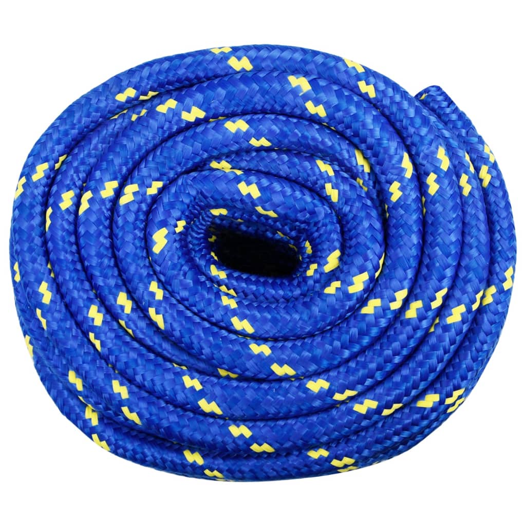 vidaXL Frânghie de barcă, albastru, 20 mm, 50 m, polipropilenă vidaXL Frânghie de barcă, albastru, 20 mm, 50 m, polipropilenă