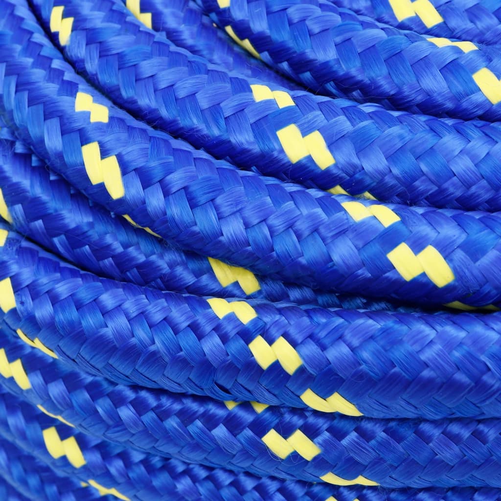 vidaXL Frânghie de barcă, albastru, 20 mm, 100 m, polipropilenă vidaXL Frânghie de barcă, albastru, 20 mm, 100 m, polipropilenă