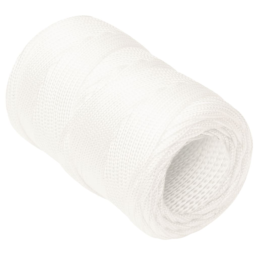 vidaXL Frânghie de barcă, alb complet, 2 mm, 25 m, polipropilenă vidaXL Frânghie de barcă, alb complet, 2 mm, 25 m, polipropilenă