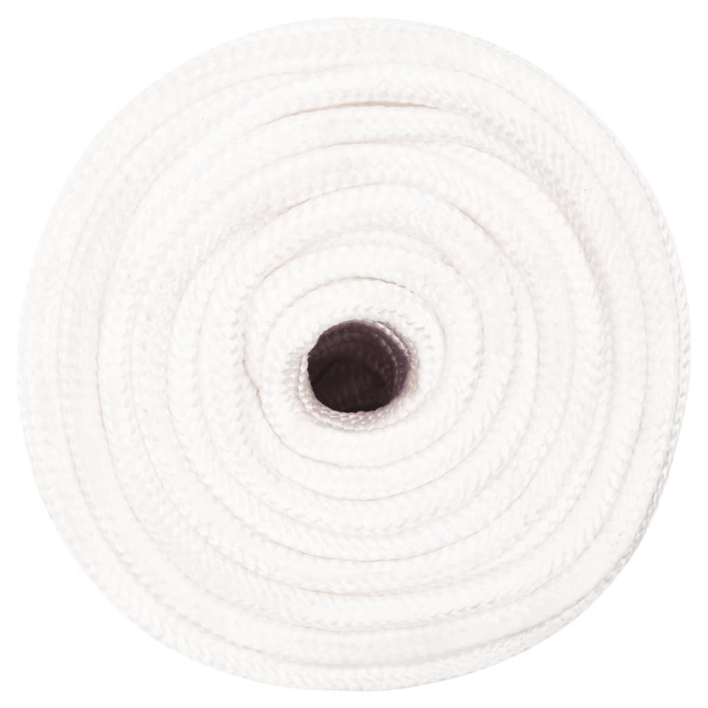 vidaXL Frânghie de barcă, alb complet, 14 mm, 25 m, polipropilenă vidaXL Frânghie de barcă, alb complet, 14 mm, 25 m, polipropilenă