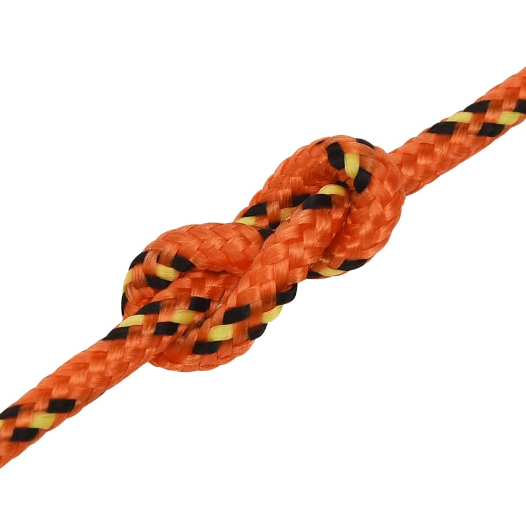 vidaXL Frânghie de barcă, portocaliu, 5 mm, 250 m, polipropilenă vidaXL Frânghie de barcă, portocaliu, 5 mm, 250 m, polipropilenă